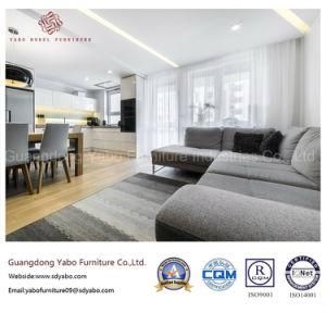 Modern Hotel Furniture with Lobby Grey Corner Sofa (YB-C-7)