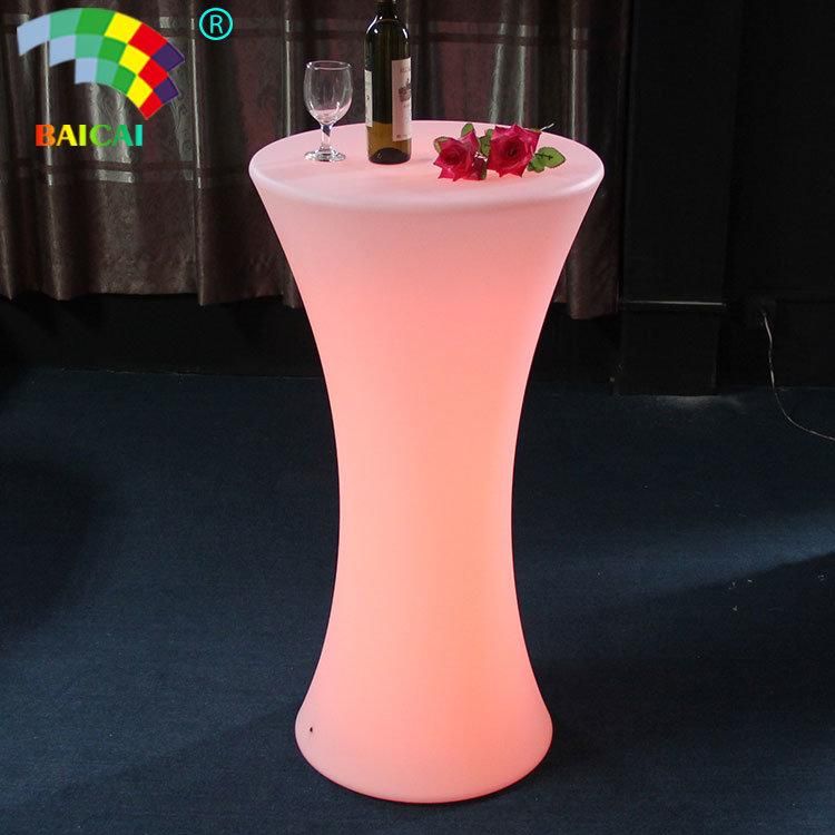 Rechargeable LED Bar Table with Remote