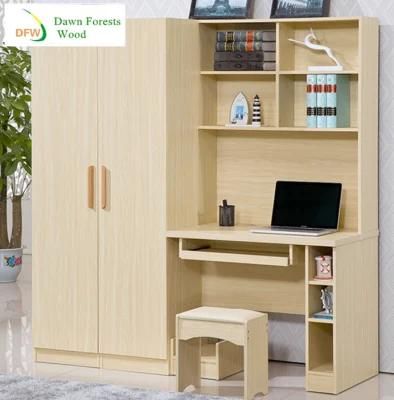 Desk and Wardrobe Cabinet Furniture