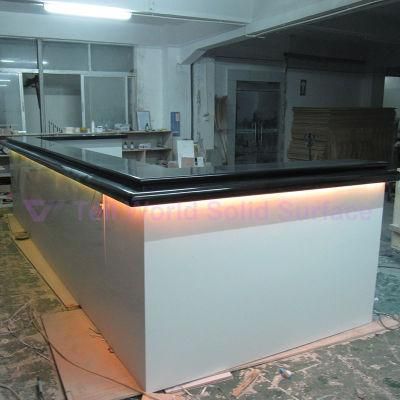 Restaurant LED Bar Counter Commercial Salad Bar Counter Design