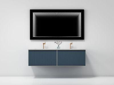 Wall Mounted High Quality Design New Product Cheap Modern Luxury Bathroom Vanities with LED Mirror