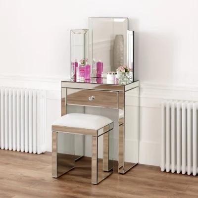 Hot Sale Modern Design Simple Style Corner Makeup Vanity