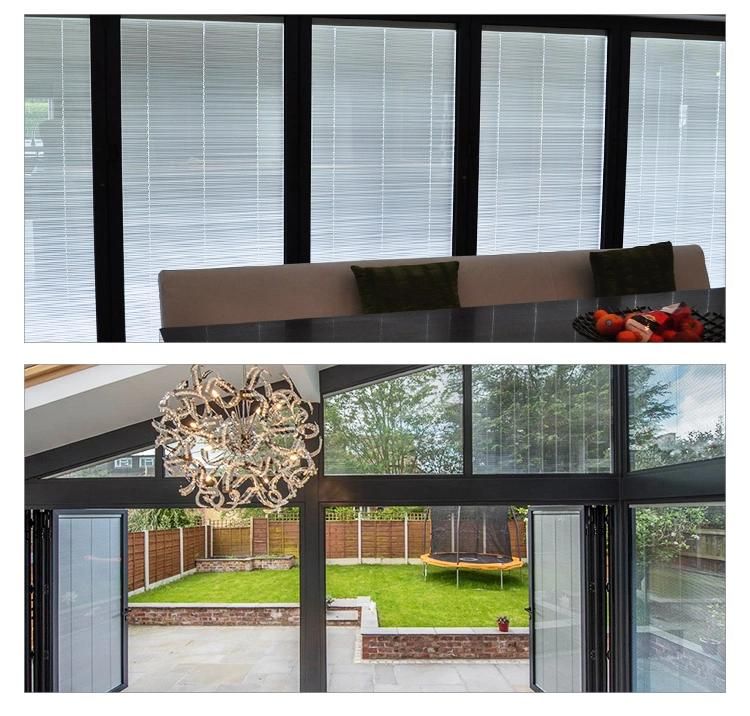 Aluminum Office Blinds with Hollow Glass