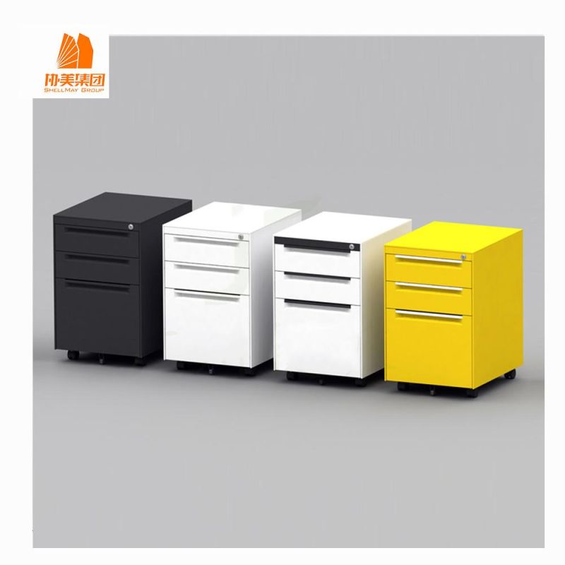 3 Drawer Modern Office Mobile Pedestal, Mobile File Cabinet, Office Furniture
