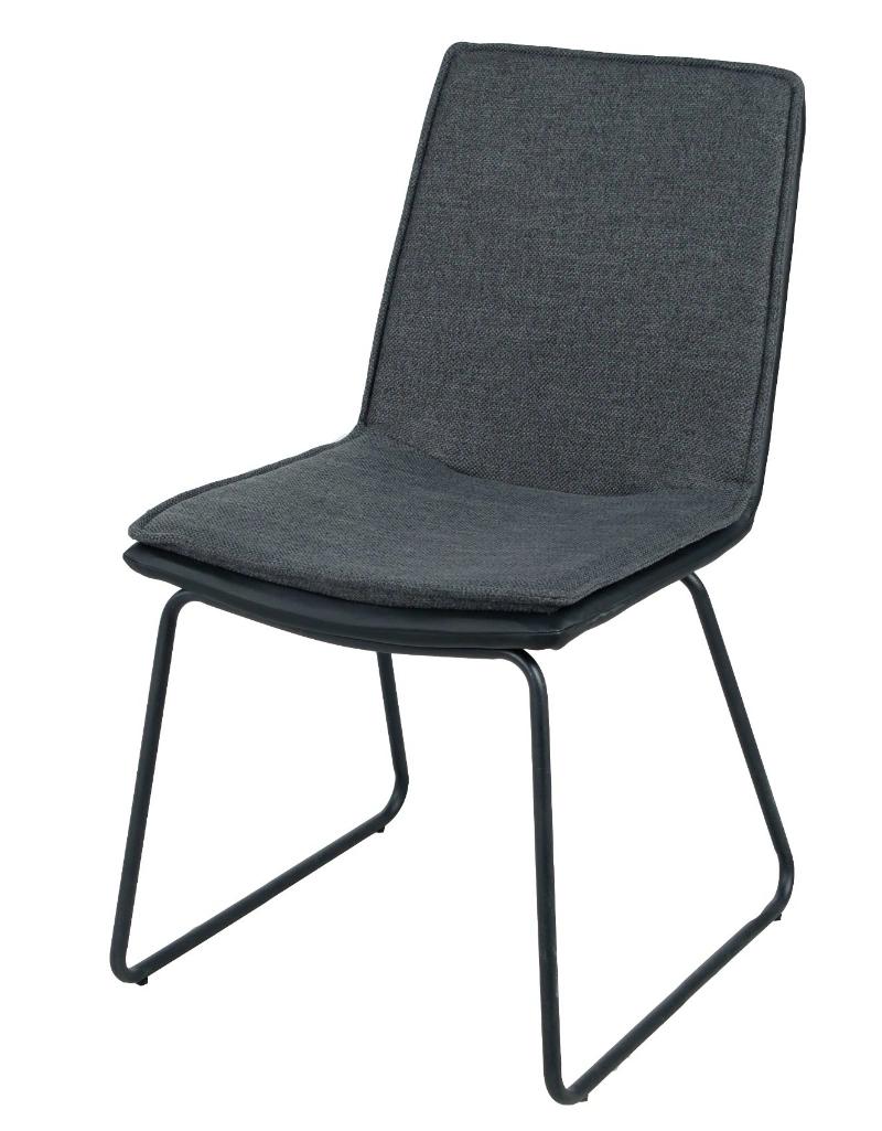 Modern Simple Design Restaurant Cafe Dining Room Furniture Fabric PU Leather Soft and Skin-Friendly Dining Chair