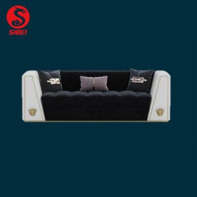 Factory Wholesale Hot Sale Modern Design Living Room Home Furniture Leather Sofa