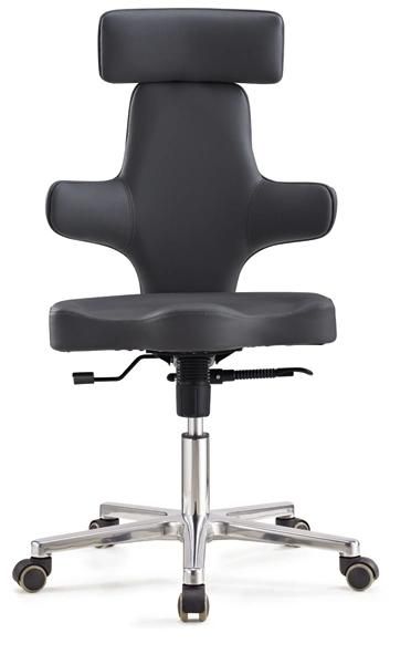 New Design Ergonomic Saddle Stool Office Chair with High Backrest