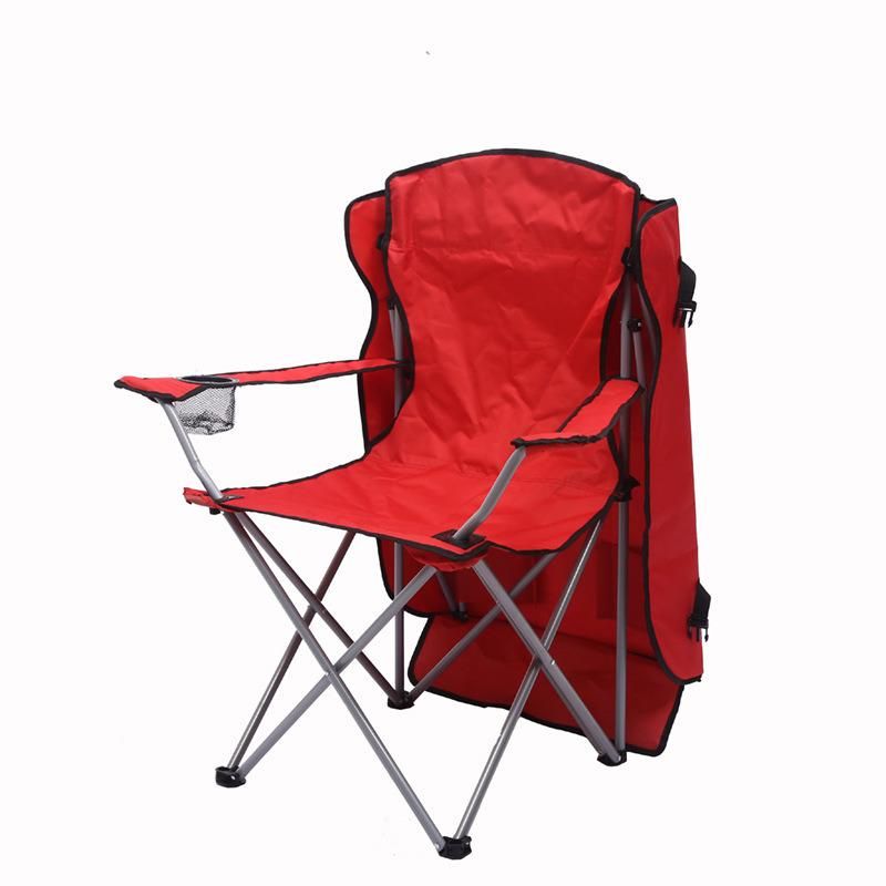 Portable Camping Beach Chair Folding Lawn Chair with Canopy Sunshade