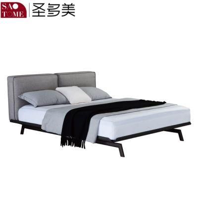 Hotel Bedroom Set Large Double Bed 180m Bedroom Furniture Modern Home Cloth Bed