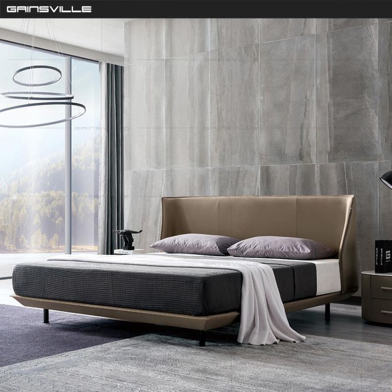 Best Seller Hot Sale Wall Bed King Bed, Bedroom Sofa Bed, Upholstered Bed Home Furniture Bedroom Furniture in Italy Fashion Style