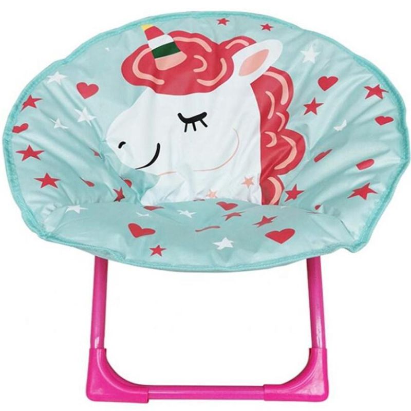 High Quality Foldable Cartoon Kids Moon Folding Beach Chair