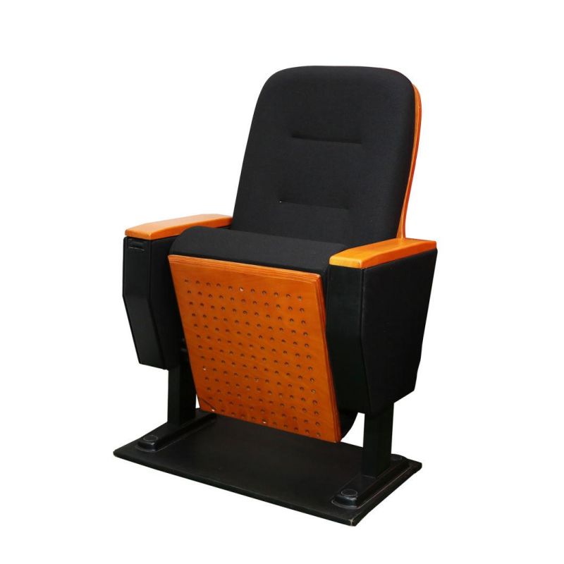 Economic Auditorium Seats Chair with Writing Tablet, Upholster Stadium Chair