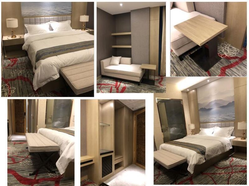 Professional Hotel Suite Bedroom Furniture High Quality Star Hote Furniture Plywwood Laminate Hotel Furniture Guest Room Furniture Set