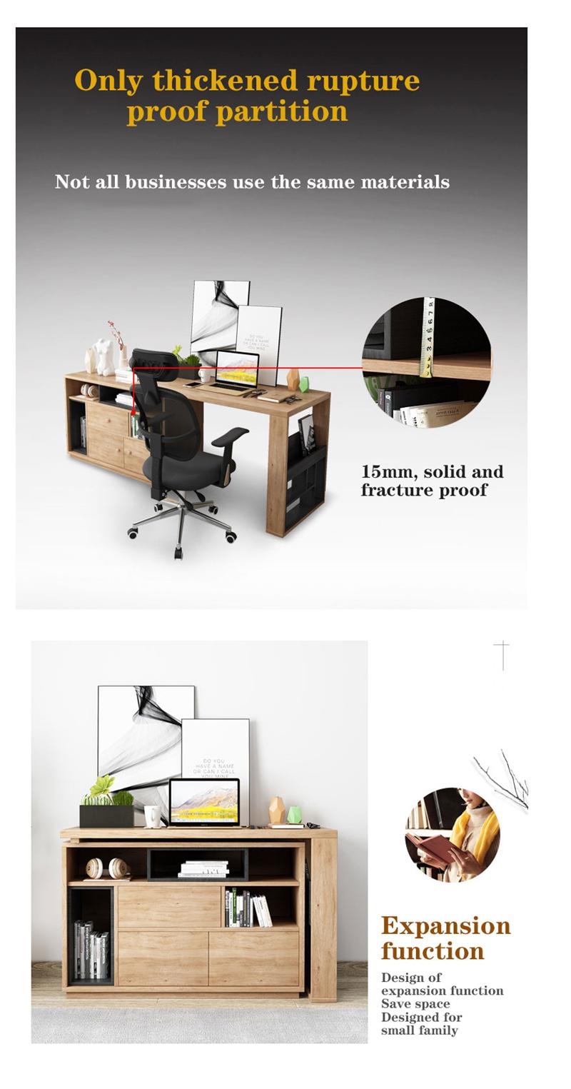 Modern MDF Office Bedroom Furniture Set Living Room Executive Staff Workstation Study Table Computer Desk