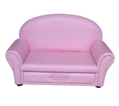 Modern Home Children Furniture/Kids Leather Drawer Sofa/Chair (SXBB-15-02)