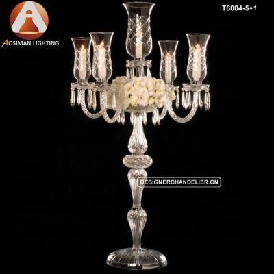 Baccarat Crystal Candelabra Wedding Decoration