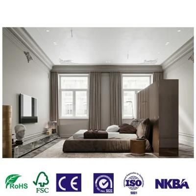 Wholesale Light Luxury Top Sale House Bed MDF Modern Bedroom Furniture Closet Sets