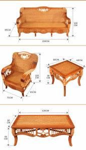 Manufacturers Supply The Bamboo Sofa Living Room Furniture for Wholesale
