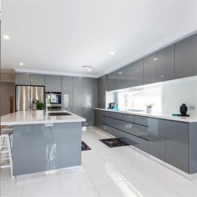 Customized New Design Modern Kitchen Furniture Lacquer Kitchen Cabinets