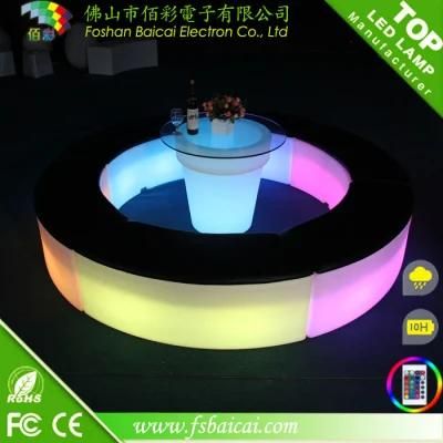 Cheap China LED Plastic Chair for Living Room
