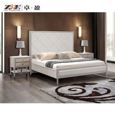 Modern Luxury Home Furniture Bedroom Set Wooden Bed Designs