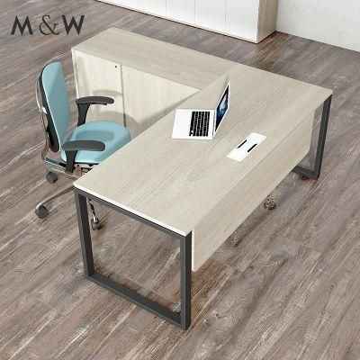 High Quality Modern Executive Office Table Design Luxury Furniture Director Metal Manager Desk
