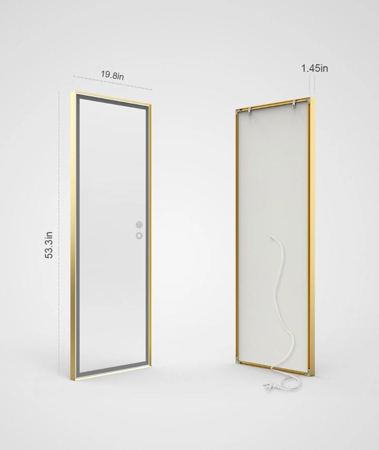 Home Decoration Full Length LED Wall Mirror for Salon Furniture