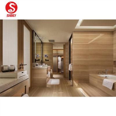 Chinese Wooden Customized Export Luxury 5 Stars Modern Hotel Bedroom Furniture