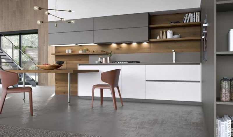 New Modern High MDF Furniture Anti Lacquer Finish Kitchen Cabinets