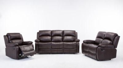 Modern Couch Set Sectional PU Adjustable Recliner Sofa Set 3+2+1 Living Room Sofa Home Furniture