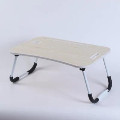 Wooden Furniture Metal Study Laptop Table for Home-Living Room