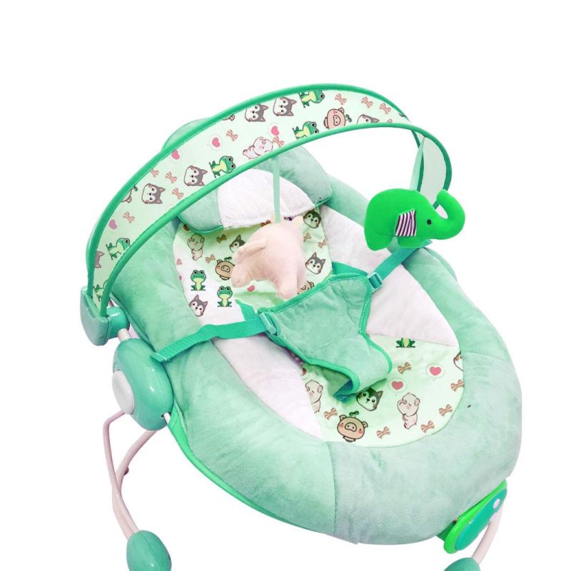 2022 Wholesale Baby Bouncer Rockers Musical Vibration Baby Rocking Chair with Toys