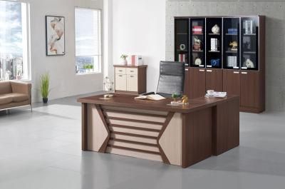 Office Furniture L-Shape Executive Office Desk Modern Furniture for Wooden Furniture