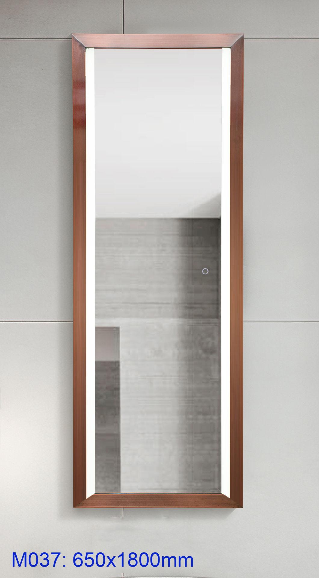 Woma Bathroom LED Smart Mirror with Stainless Steel Frame (M012)