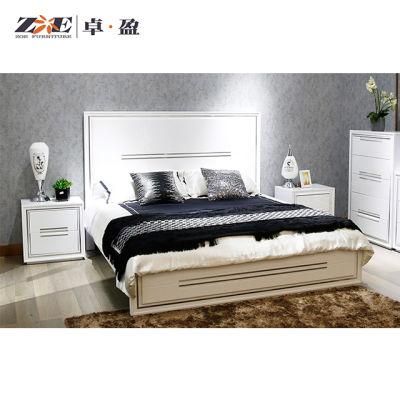 Modern High Glossy Bedroom Furniture King Size Bed