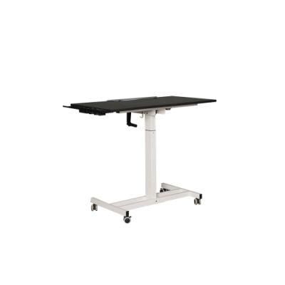 Adjustable Laptop Table Lap Desk Flip Top with Drawer and Foldable Legs