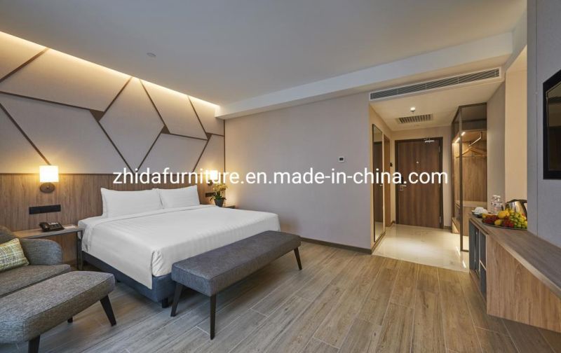 Customized Furniture Hotel Bedroom Furniture Guest Room Set