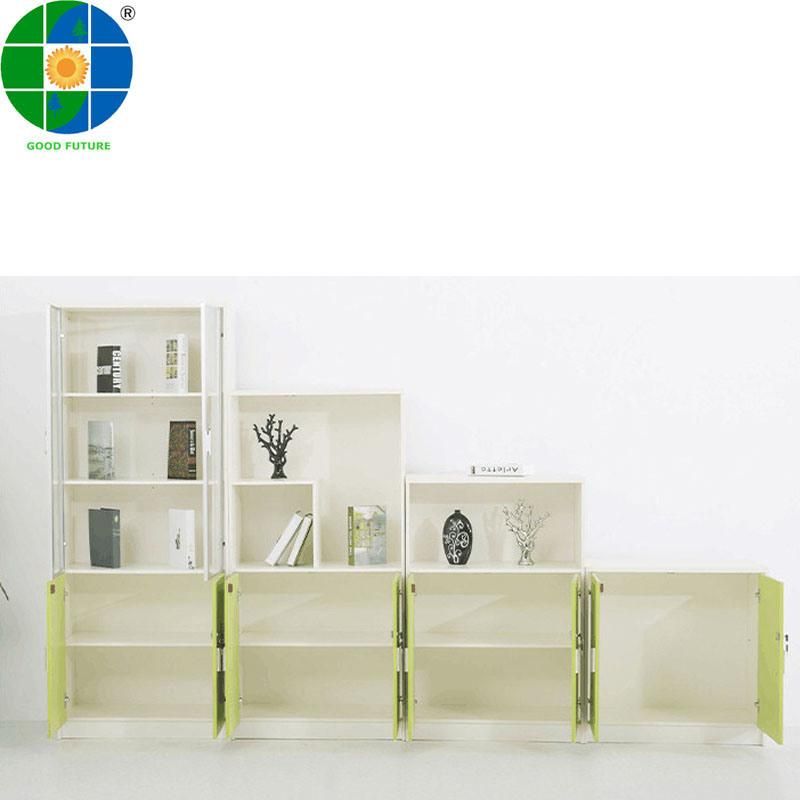 Open Shelf Wooden Cabinet Children Bookcase Customized