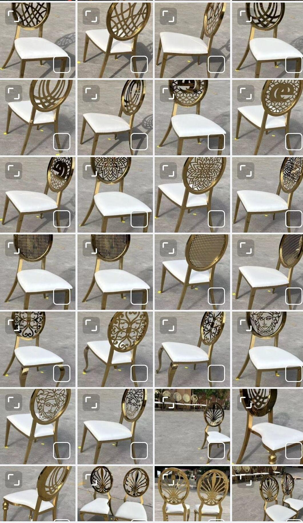 Wholesale King Throne Chair Stackable Ghost Classic Events Rental Party Banquet Furniture Clear Glass Table Commercial Restaurant Dining Chair