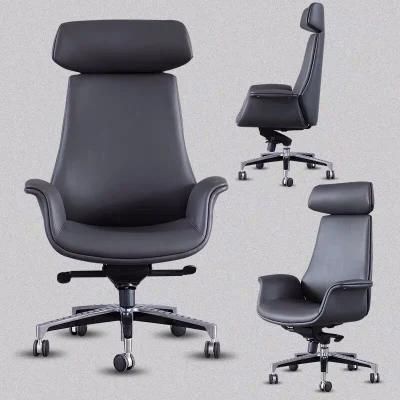 Foshan Office Chairs Modern New Design Leather High Back Executive Chair