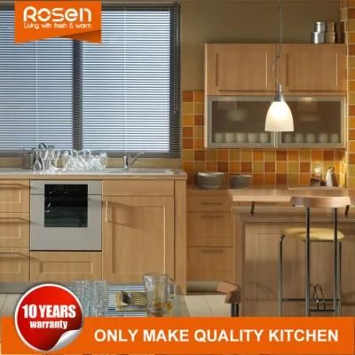 Fast Delivery Modern White Modular PVC Wood Kitchen Cabinets