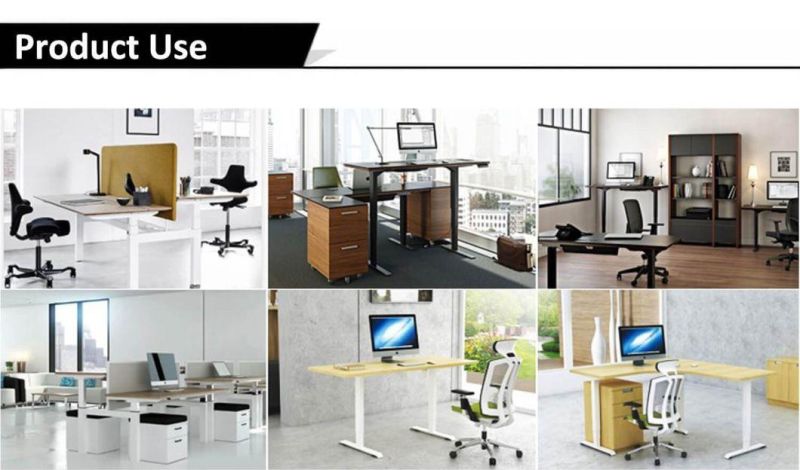 Electric Rising Height Ajudtable Desk Office Sit Standing up Home Desk
