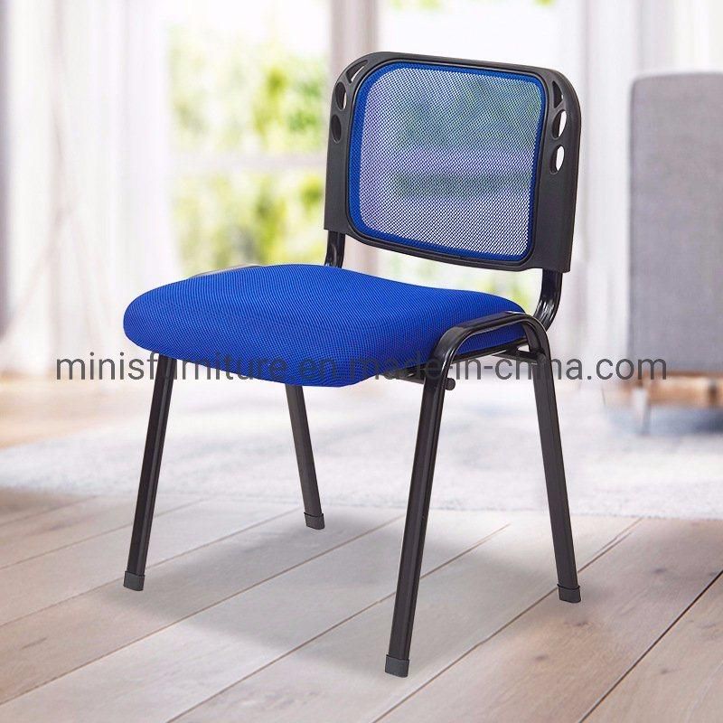 (M-OC319) Modern Office Visitor Blue Fabric Chair for Meeting