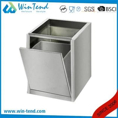 Restaurant Kitchen Stainless Steel Drawer Cabinet Without Top