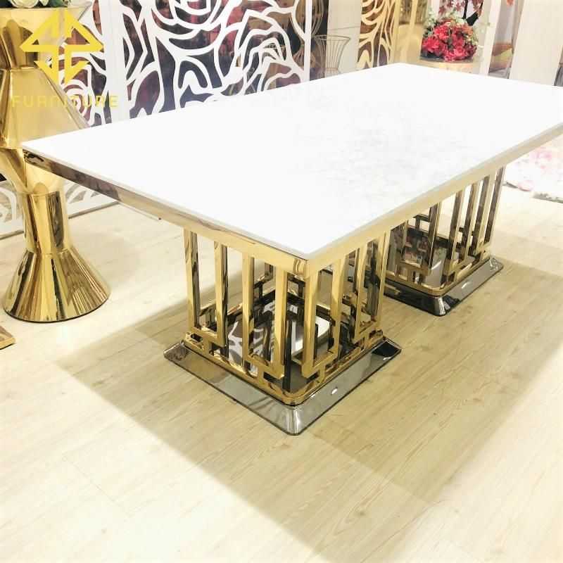 Sawa Fashion Wedding Stainless Steel Table for Event Hotel Use
