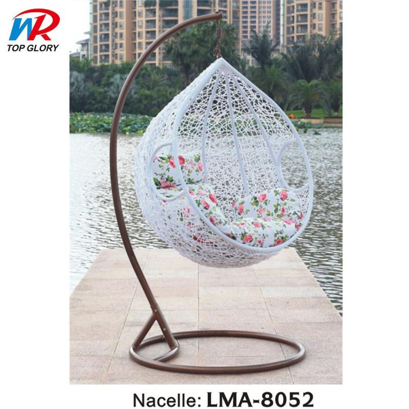 Modern Furniture Water Patio Outdoor Garden Rattan Egg Hanging Swing Chair