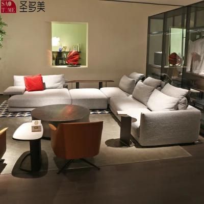 Modern PU Leather Sofa Set with Chairarm for Home/Hotel