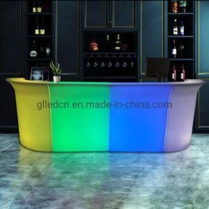 Factory Supply Luxury KTV Night Club LED Bar Table for Sale