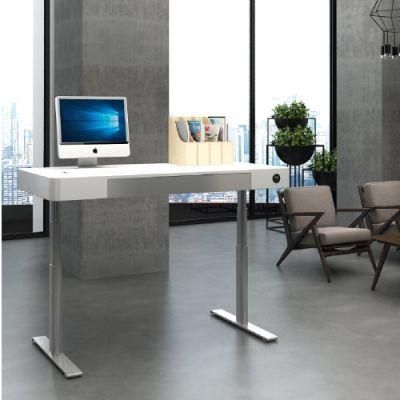 Modern Design 1500n Load Capacity Wooden Furniture 2 Legs Adjustable Table