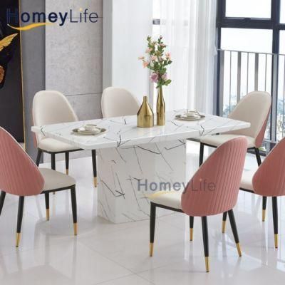 Universal Furniture New Design Gold Chrome Iron Dining Chair